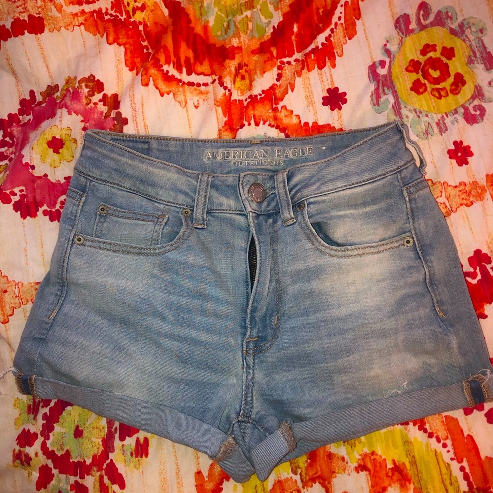 american eagle jeans shorts